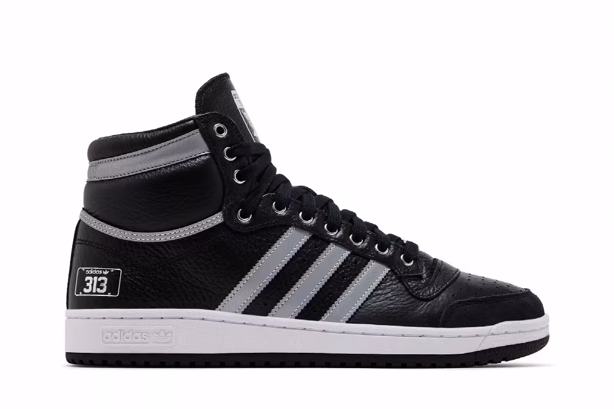 Snipes x adidas Top Ten High 313 Day, view 2