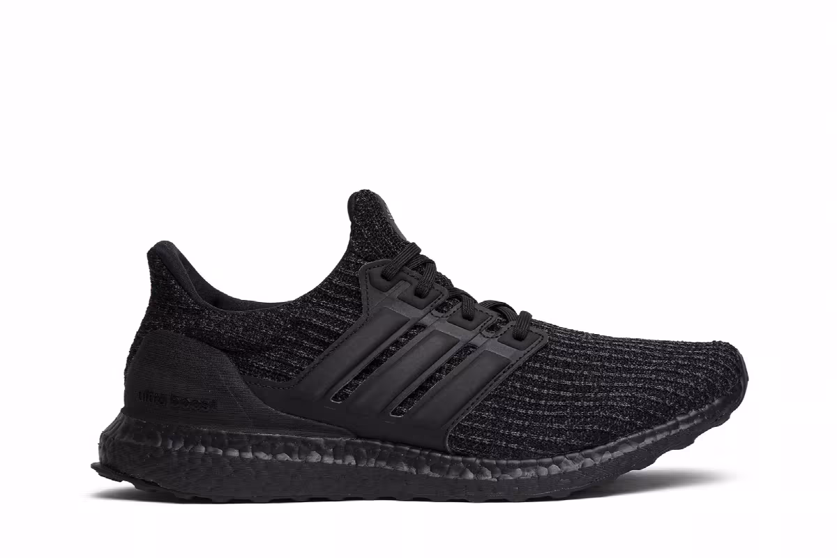 adidas UltraBoost 4.0 Triple Black, view 2