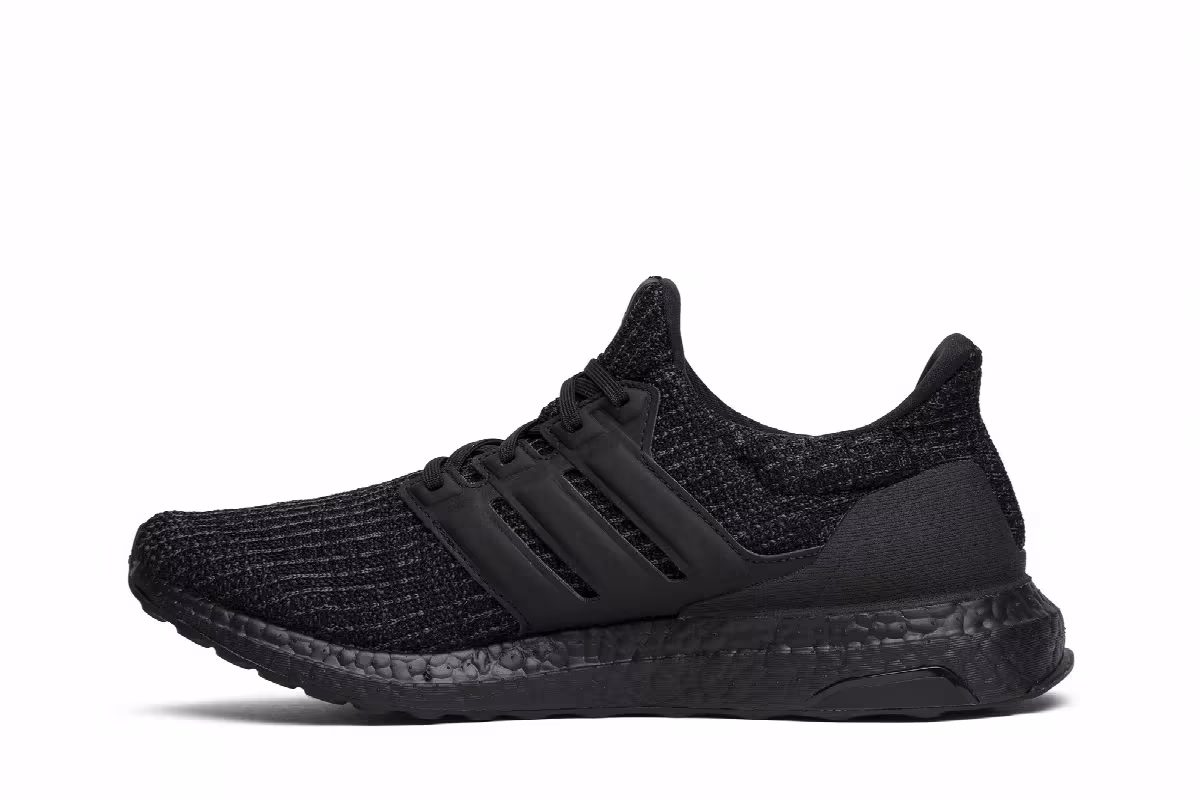 adidas UltraBoost 4.0 Triple Black, view 4