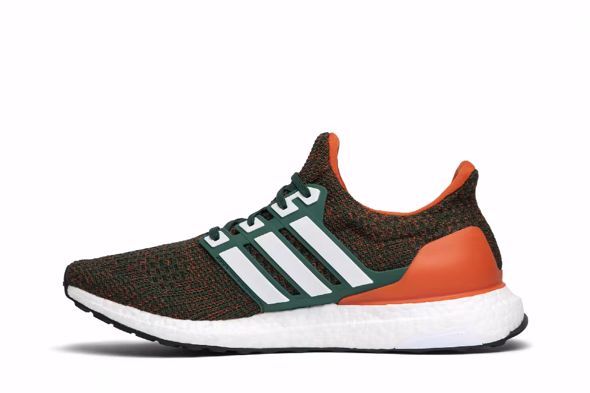 adidas UltraBoost 4.0 Miami Hurricanes, view 4