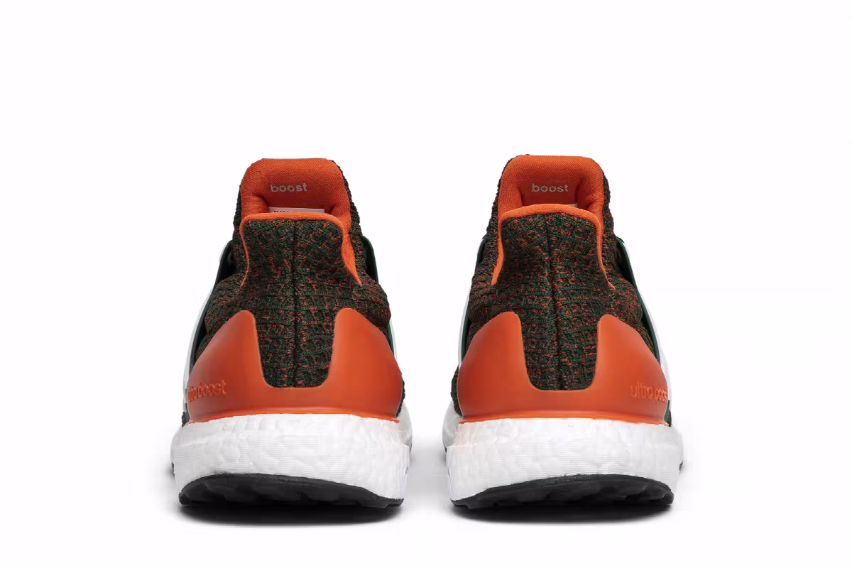 adidas UltraBoost 4.0 Miami Hurricanes, view 7