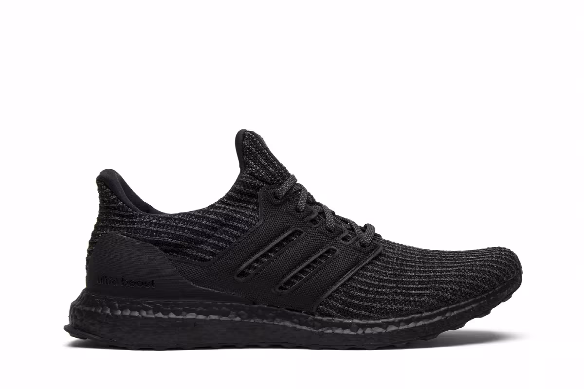 adidas UltraBoost 4.0 Triple Black, view 2