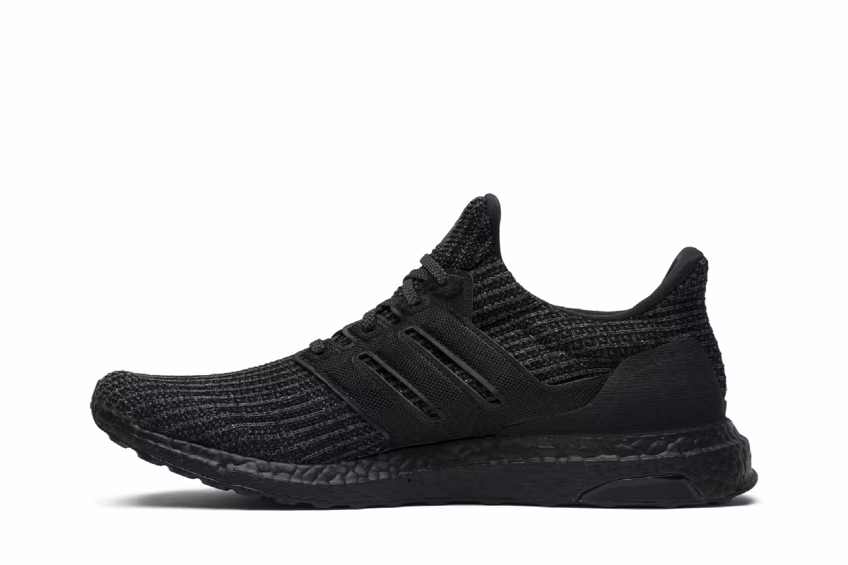 adidas UltraBoost 4.0 Triple Black, view 4