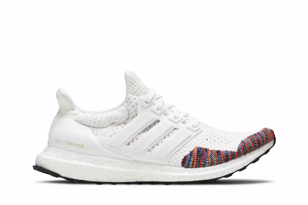 adidas UltraBoost 1.0 White Multi, view 2