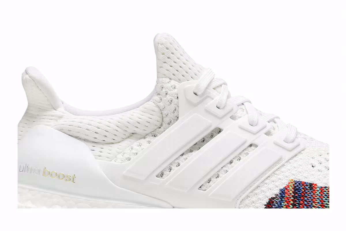 adidas UltraBoost 1.0 White Multi, view 3