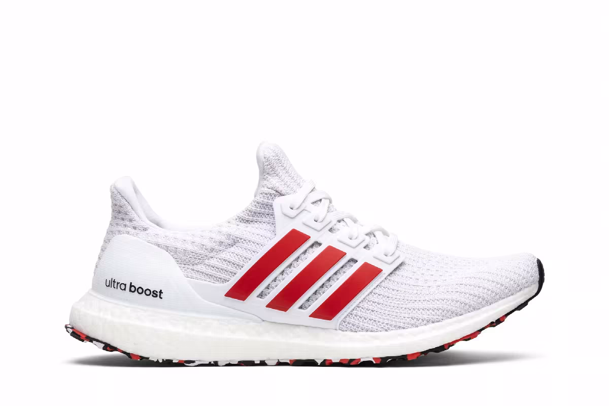 Adidas UltraBoost 4.0 Red Stripes, view 2