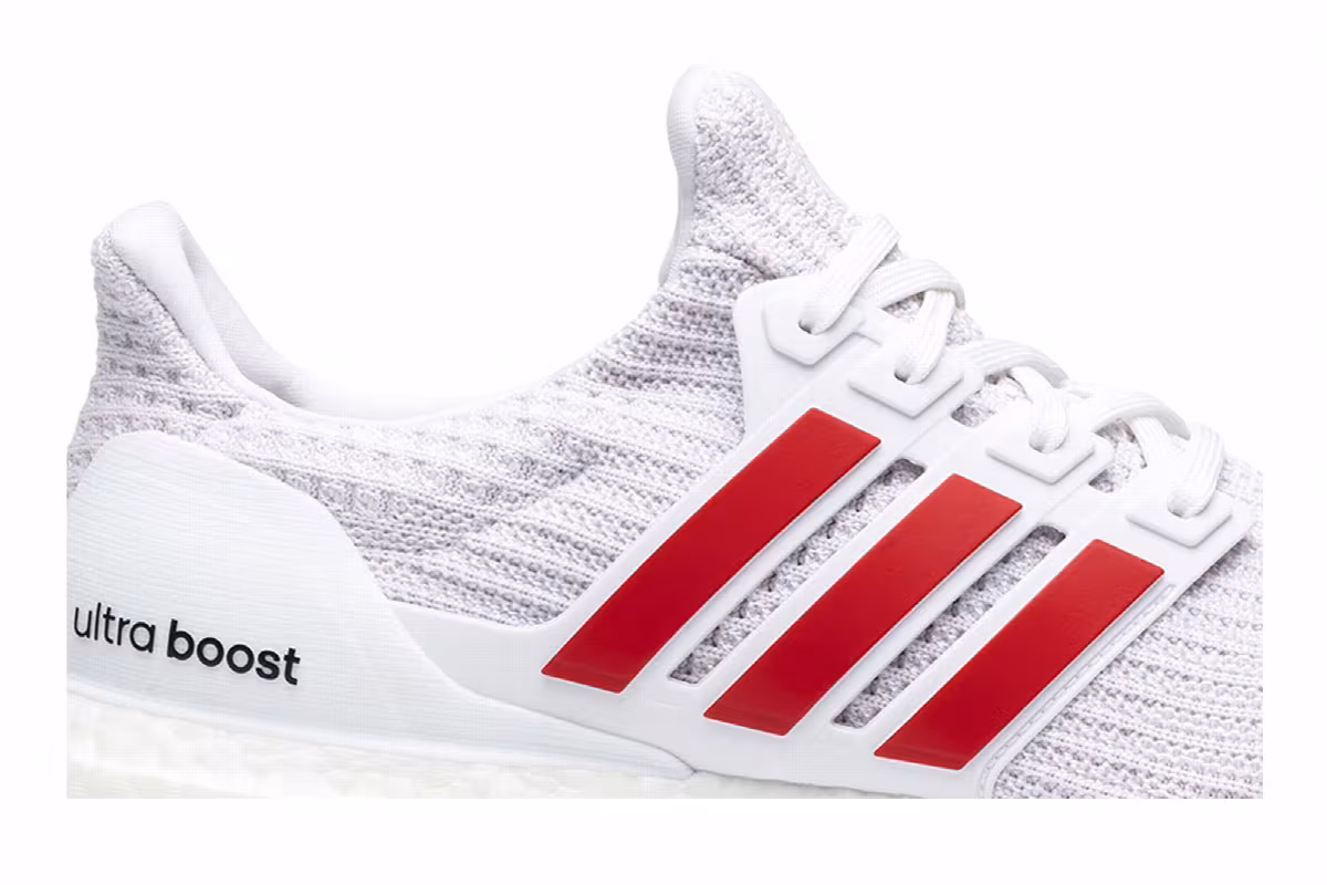Adidas UltraBoost 4.0 Red Stripes, view 3