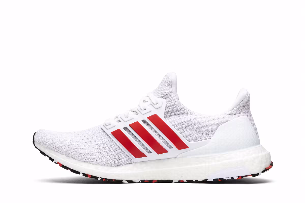 Adidas UltraBoost 4.0 Red Stripes, view 4