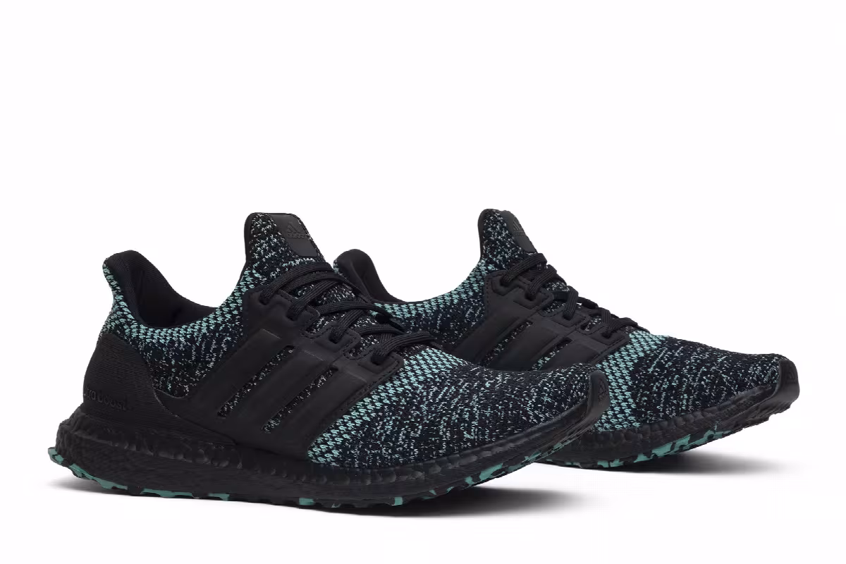 Adidas UltraBoost 4.0 Black True Green, view 9