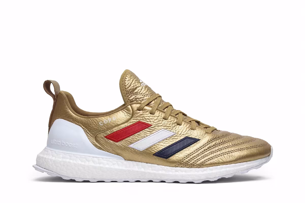 Kith x adidas COPA Mundial 18 UltraBoost Golden Goal Pack, view 2