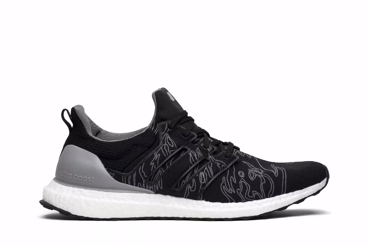 Undefeated x adidas UltraBoost Utility Black, view 2