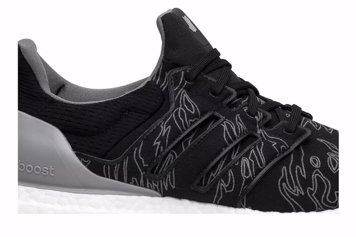 Undefeated x adidas UltraBoost Utility Black, view 3