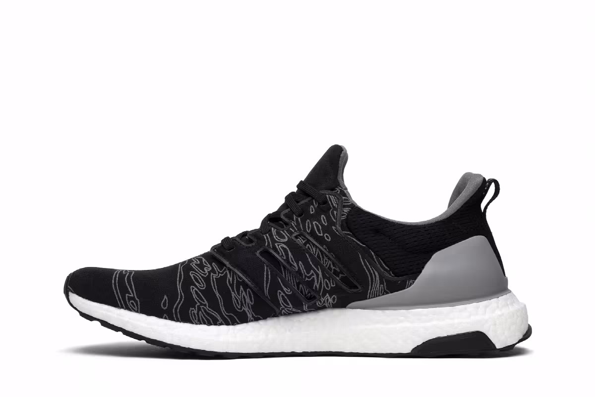 Undefeated x adidas UltraBoost Utility Black, view 4