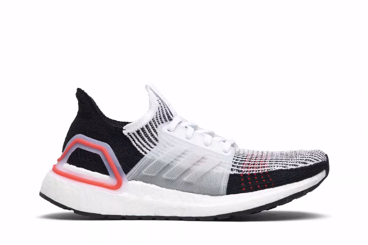 Adidas Women's UltraBoost 19 Laser Red, view 2