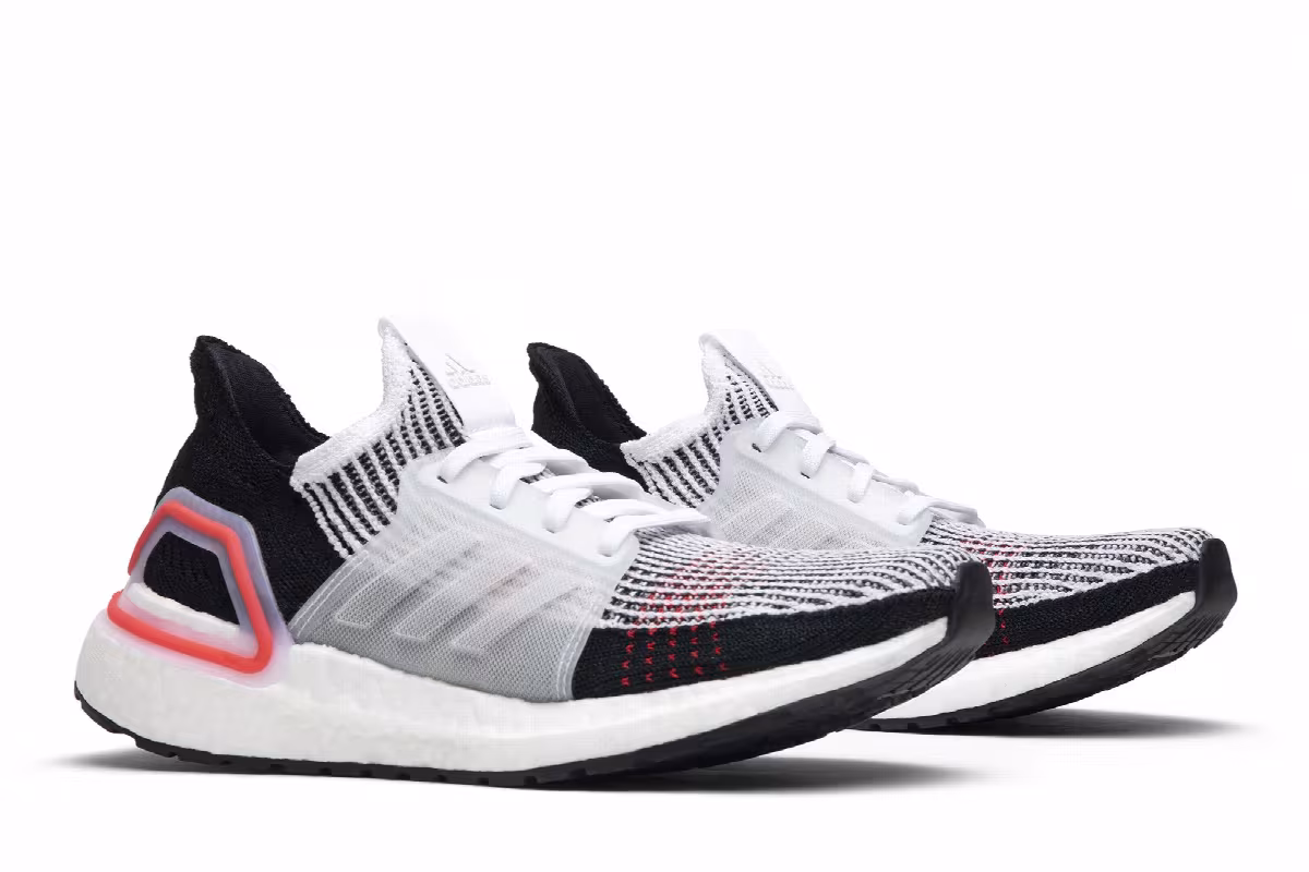 Adidas Women's UltraBoost 19 Laser Red, view 9