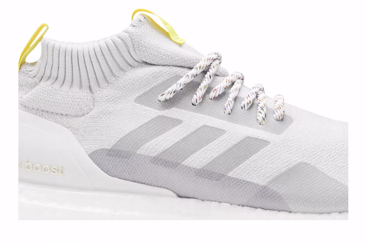 adidas UltraBoost Mid Multicolor White, view 3