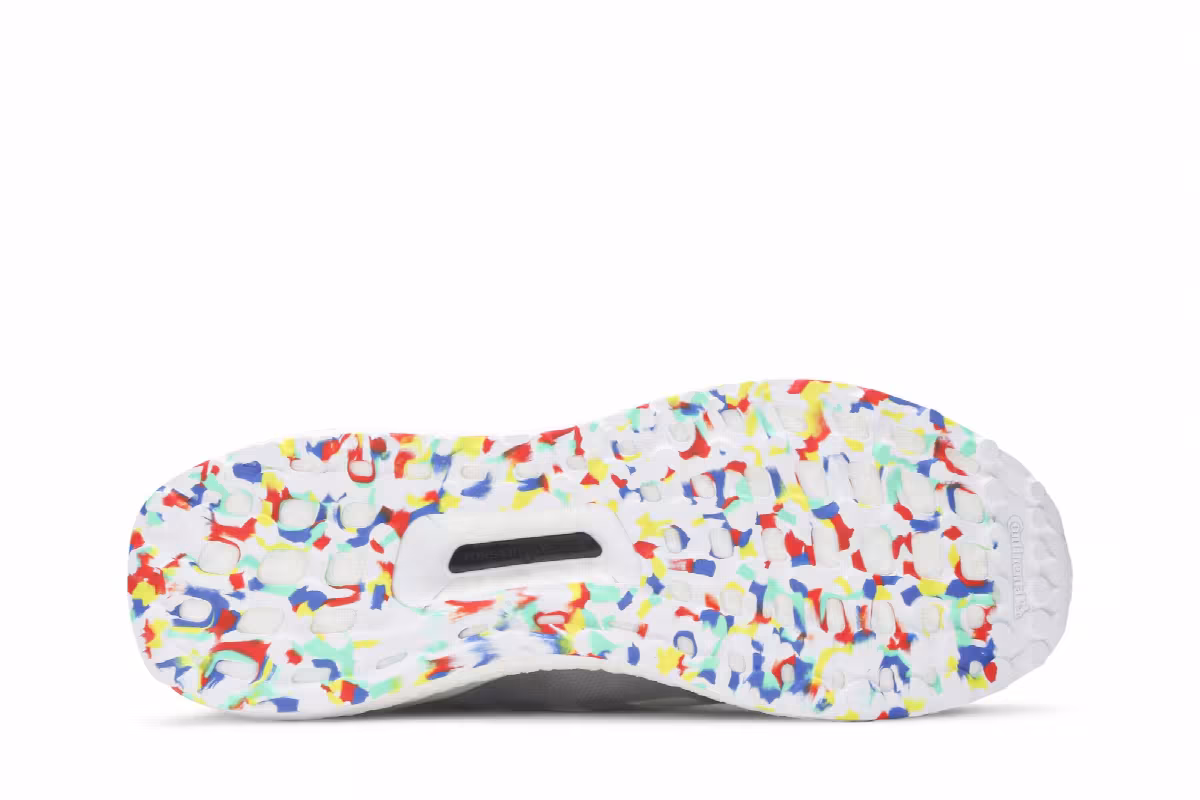 adidas UltraBoost Mid Multicolor White, view 5