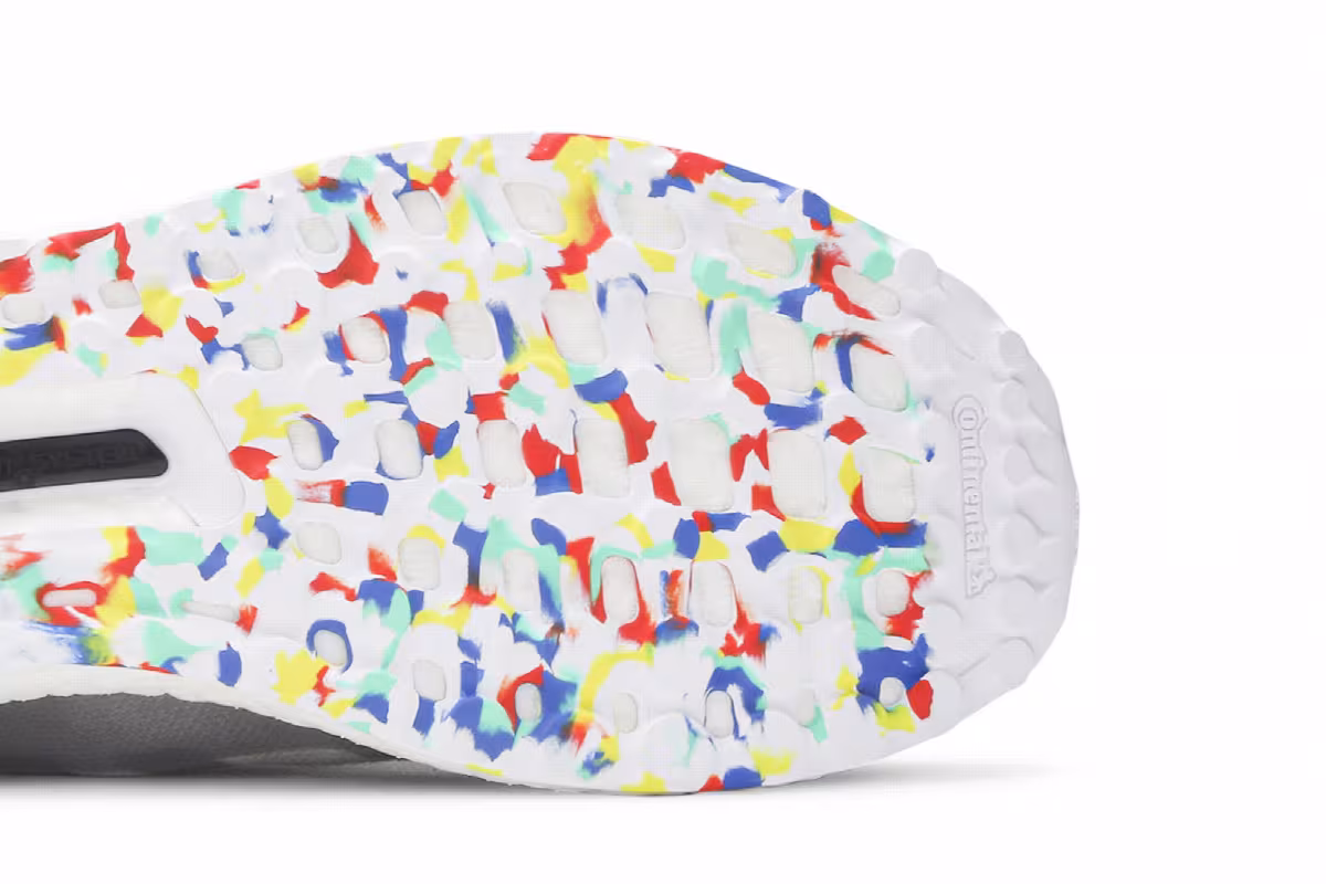 adidas UltraBoost Mid Multicolor White, view 6