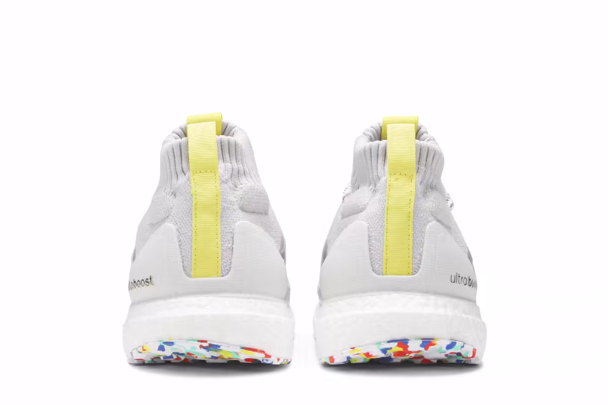 adidas UltraBoost Mid Multicolor White, view 7