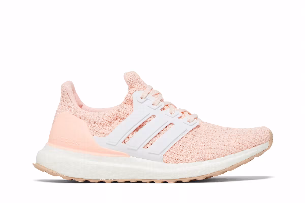 adidas UltraBoost 4.0 J Clear Orange, view 2