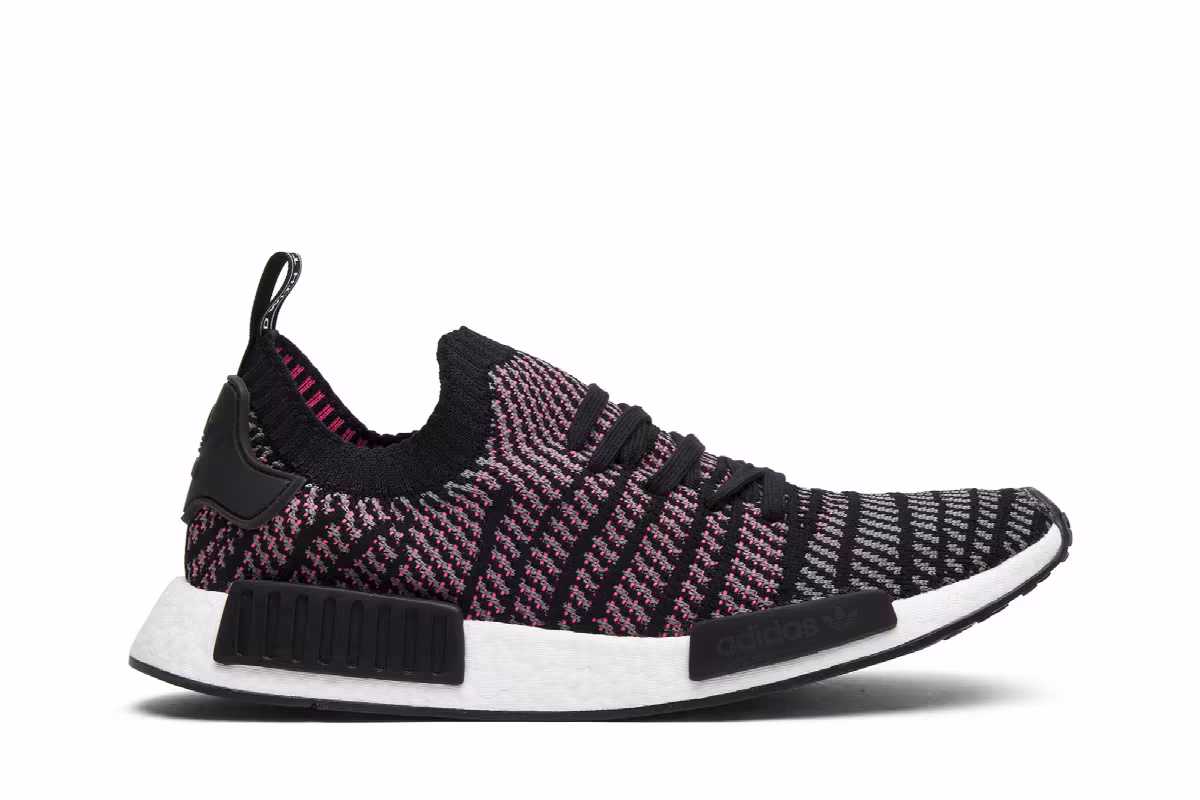 adidas NMD_R1 STLT Primeknit Solar Pink, view 2