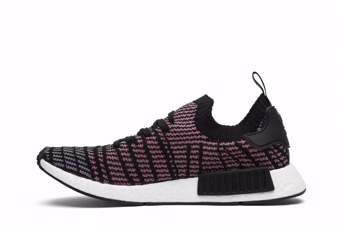 adidas NMD_R1 STLT Primeknit Solar Pink, view 4