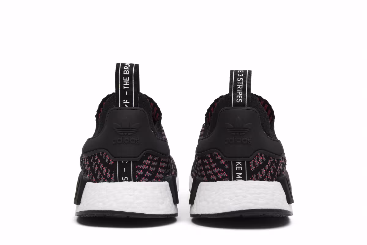adidas NMD_R1 STLT Primeknit Solar Pink, view 7