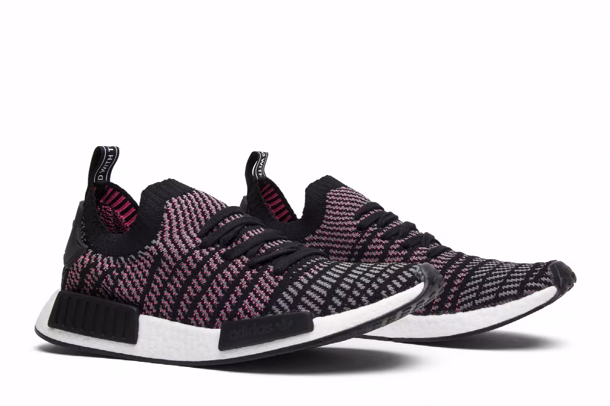 adidas NMD_R1 STLT Primeknit Solar Pink, view 9