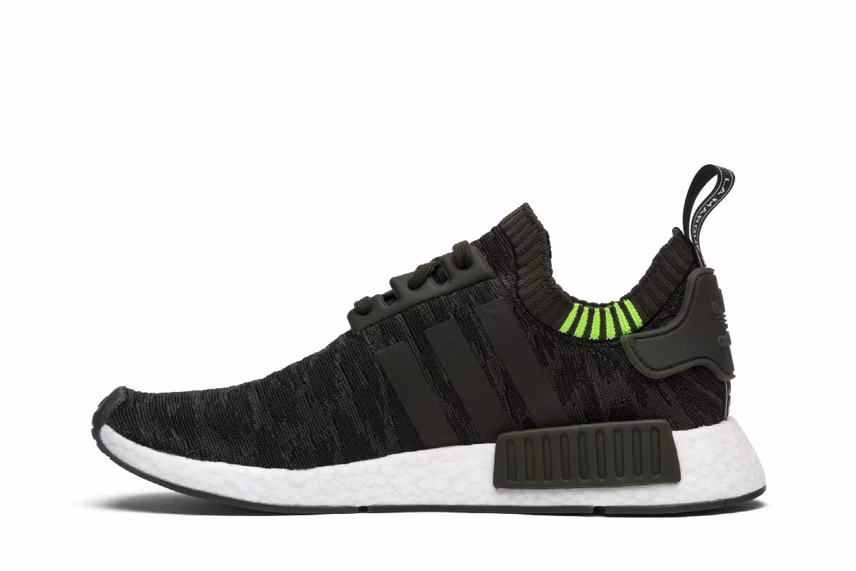 adidas NMD_R1 Primeknit Night Cargo, view 4