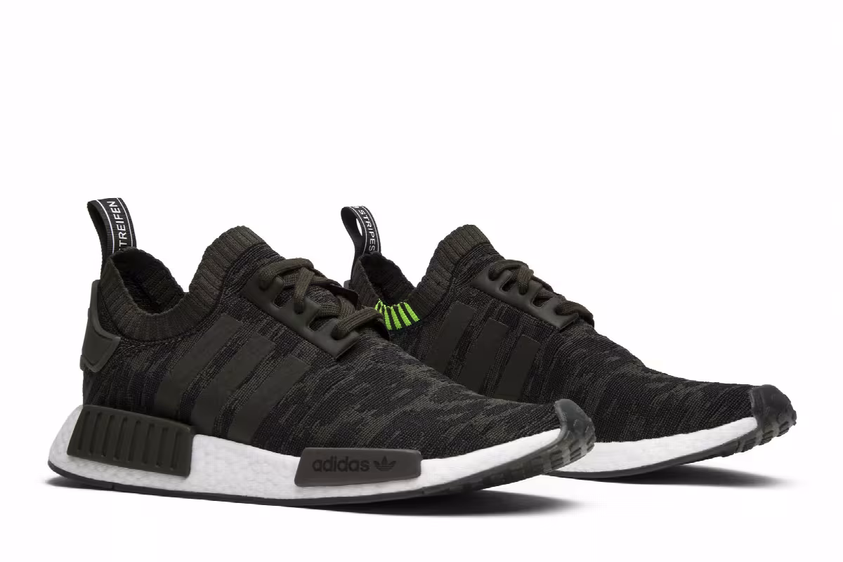 adidas NMD_R1 Primeknit Night Cargo, view 9
