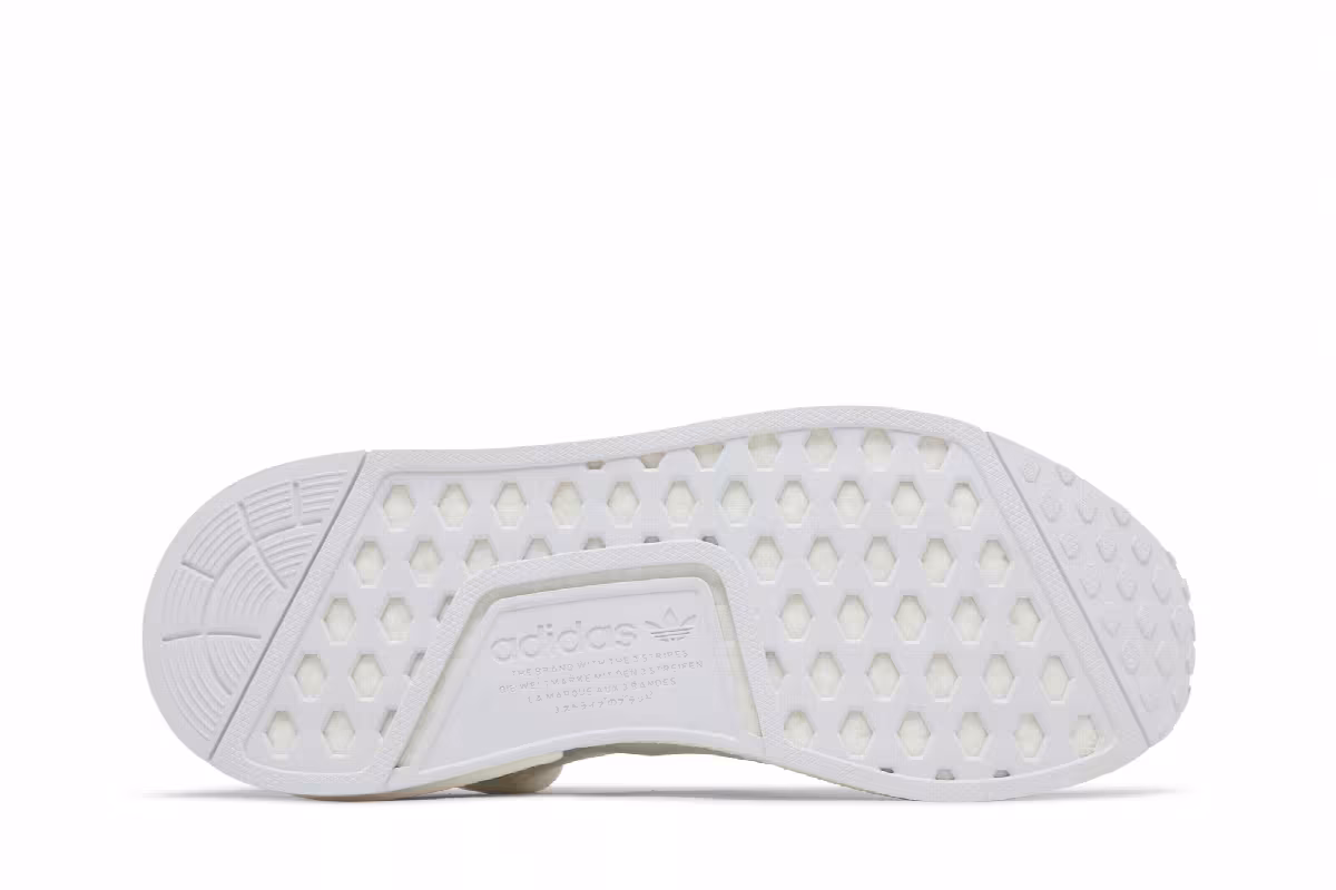 adidas NMD_R1 Colorblock - White Black, view 5