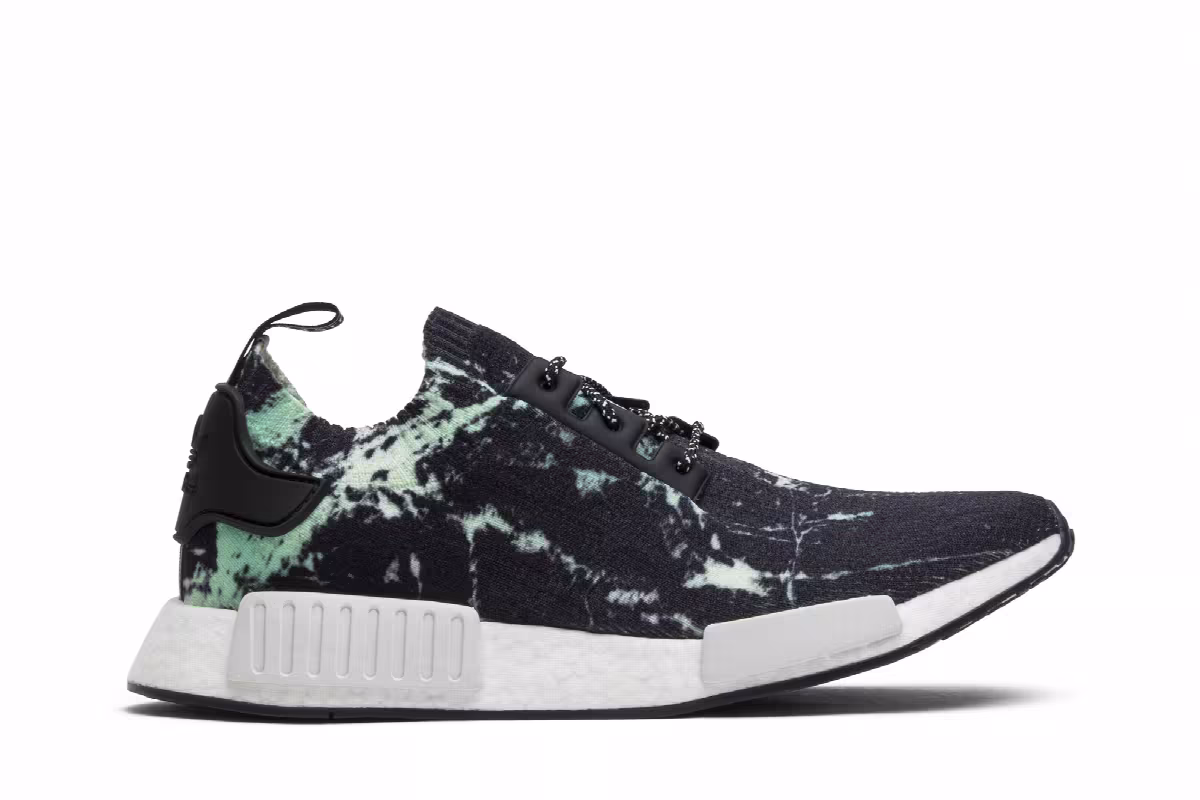adidas NMD_R1 Primeknit Mint Marble, view 2