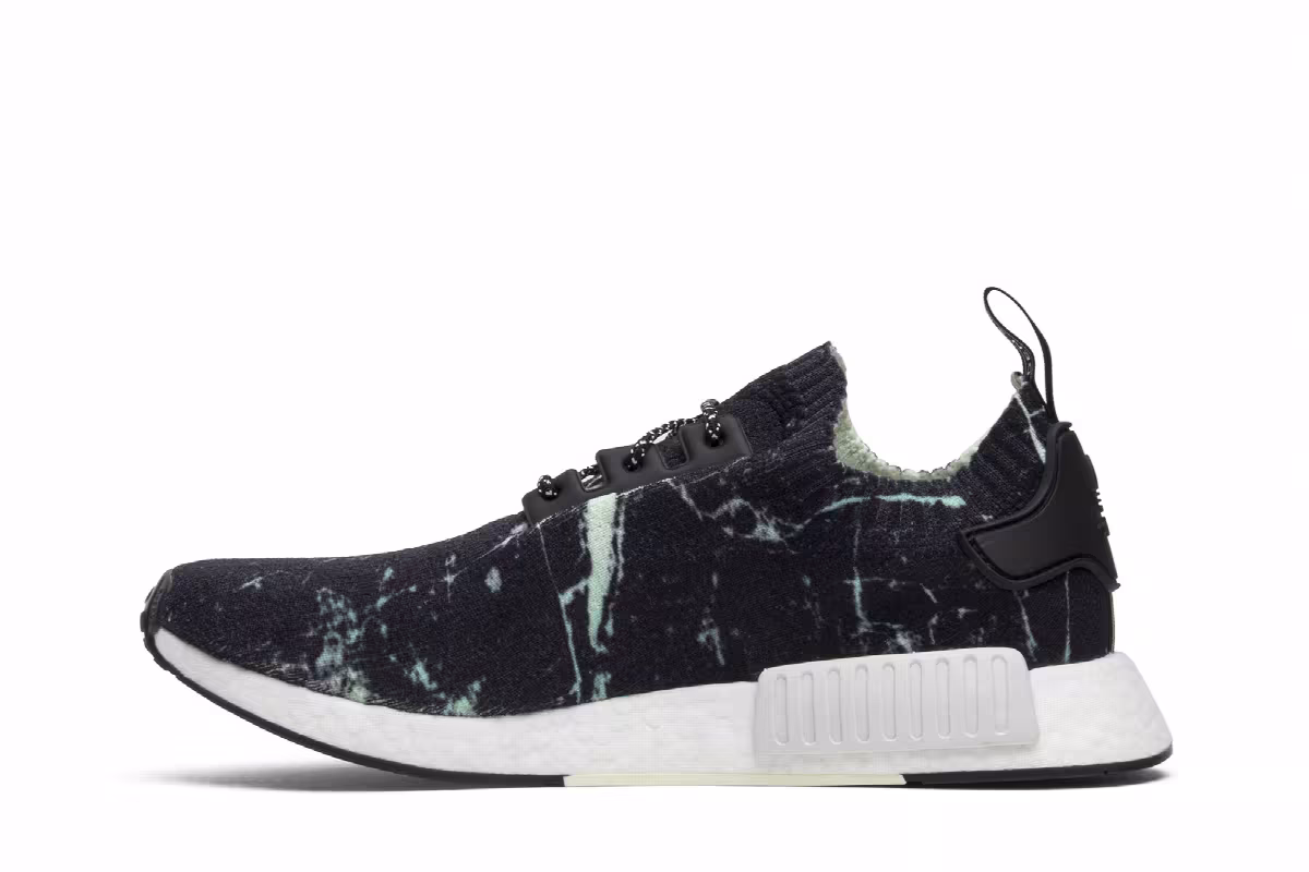 adidas NMD_R1 Primeknit Mint Marble, view 4