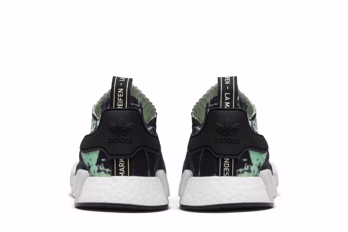 adidas NMD_R1 Primeknit Mint Marble, view 7