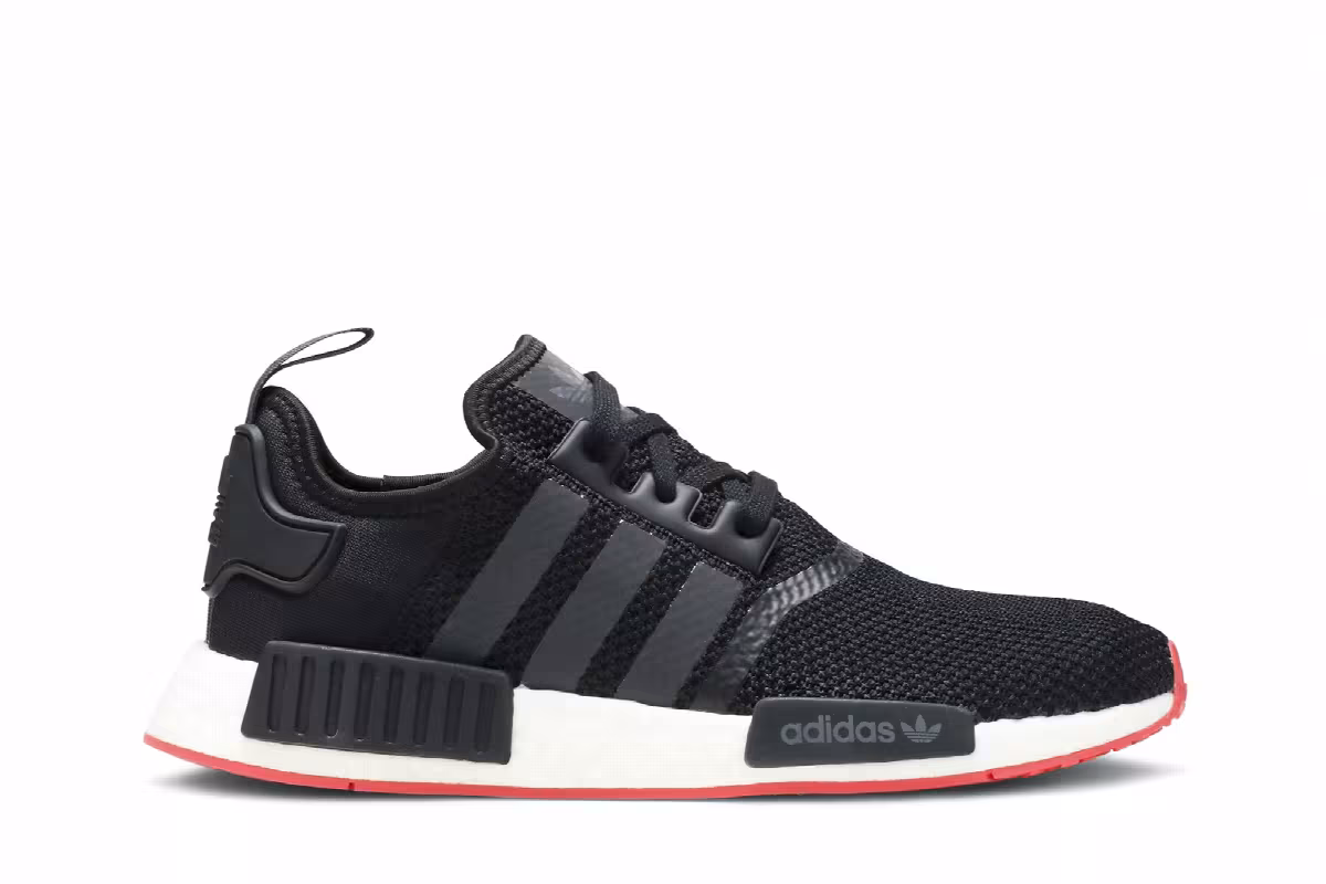 adidas NMD_R1 Black Scarlet, view 2
