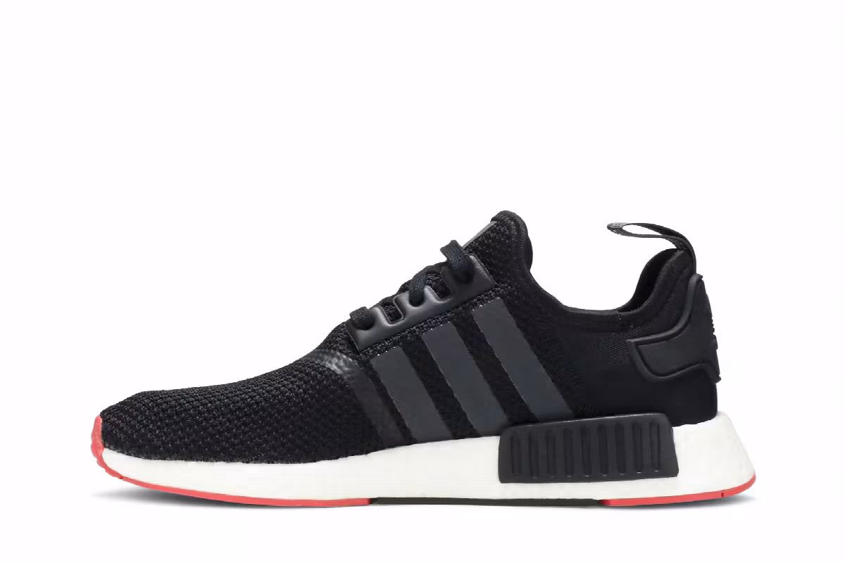 adidas NMD_R1 Black Scarlet, view 4