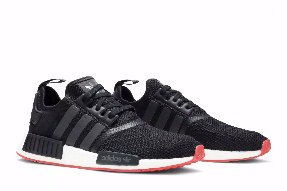 adidas NMD_R1 Black Scarlet, view 9