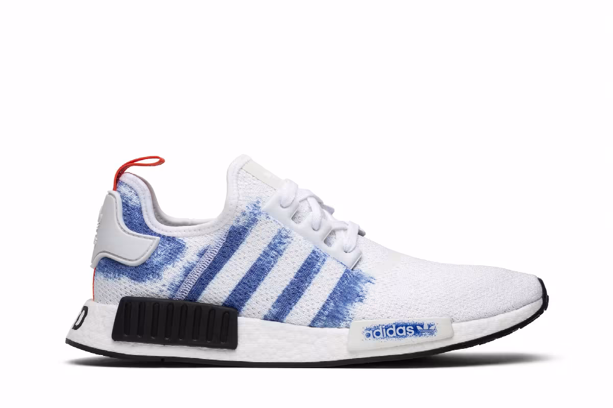 adidas NMD_R1 Stencil Pack - Bold Blue, view 2