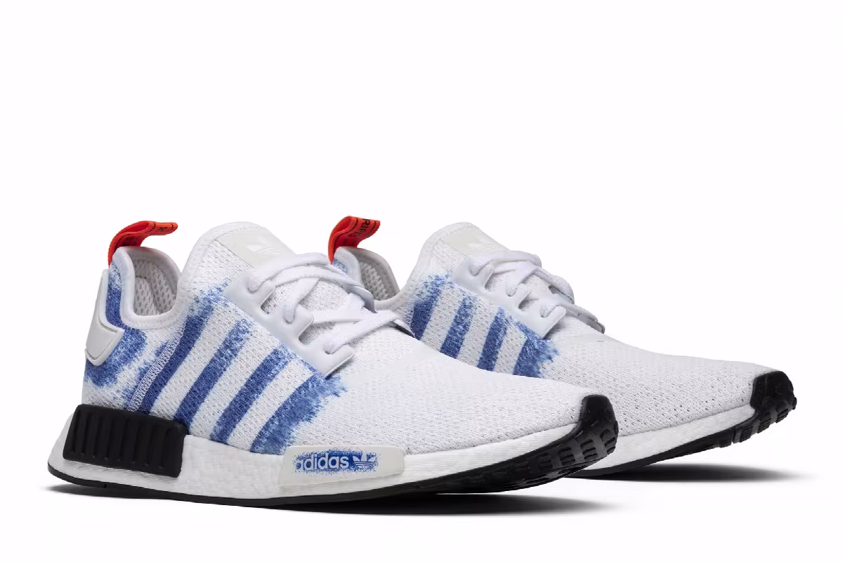 adidas NMD_R1 Stencil Pack - Bold Blue, view 9