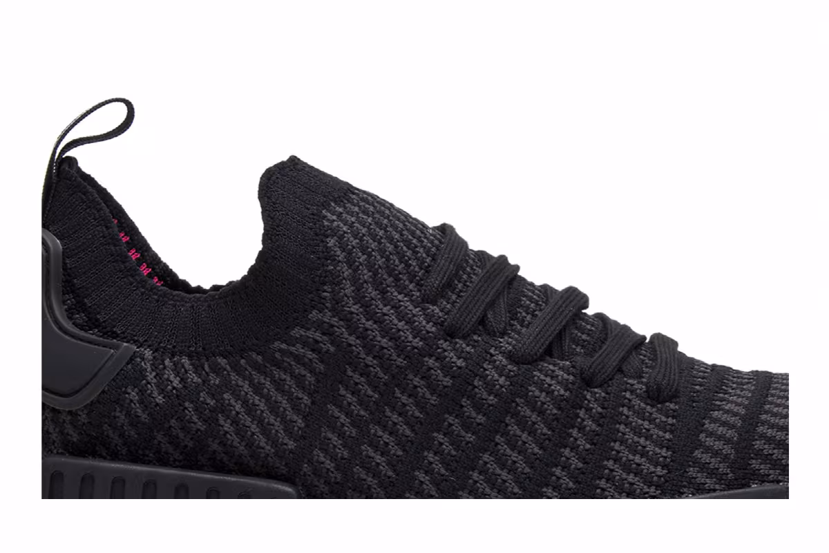 adidas NMD_R1 Primeknit STLT Triple Black, view 3