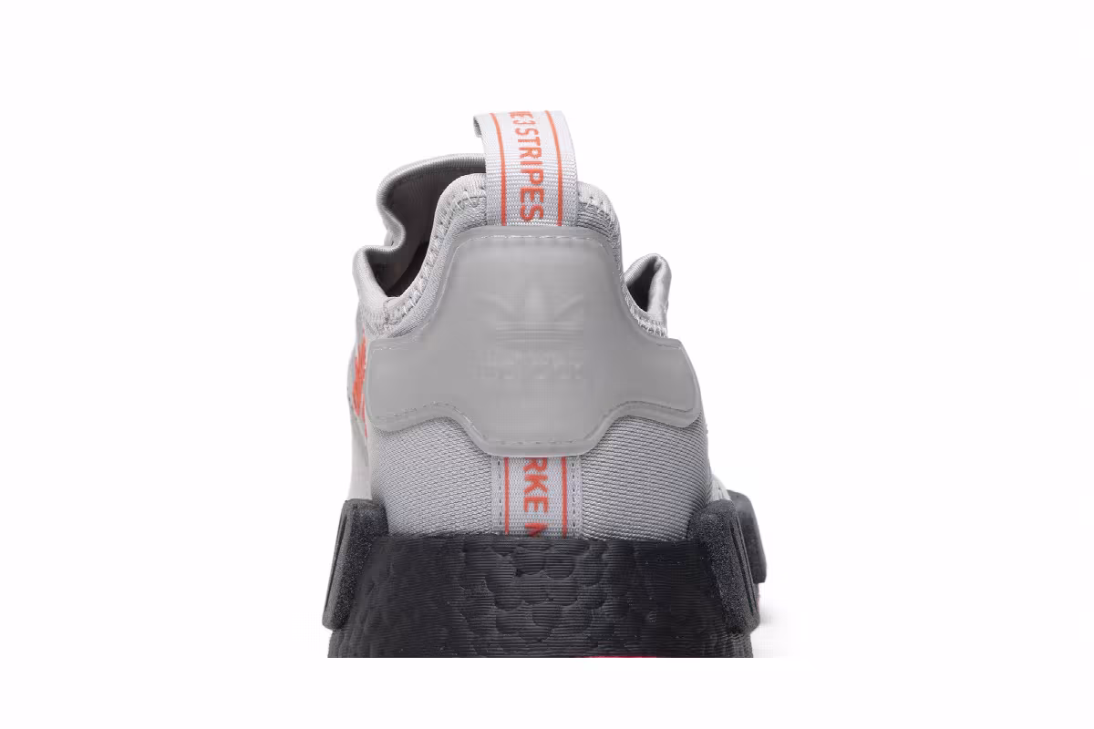Adidas NMD_R1 Grey Solar Red, view 8