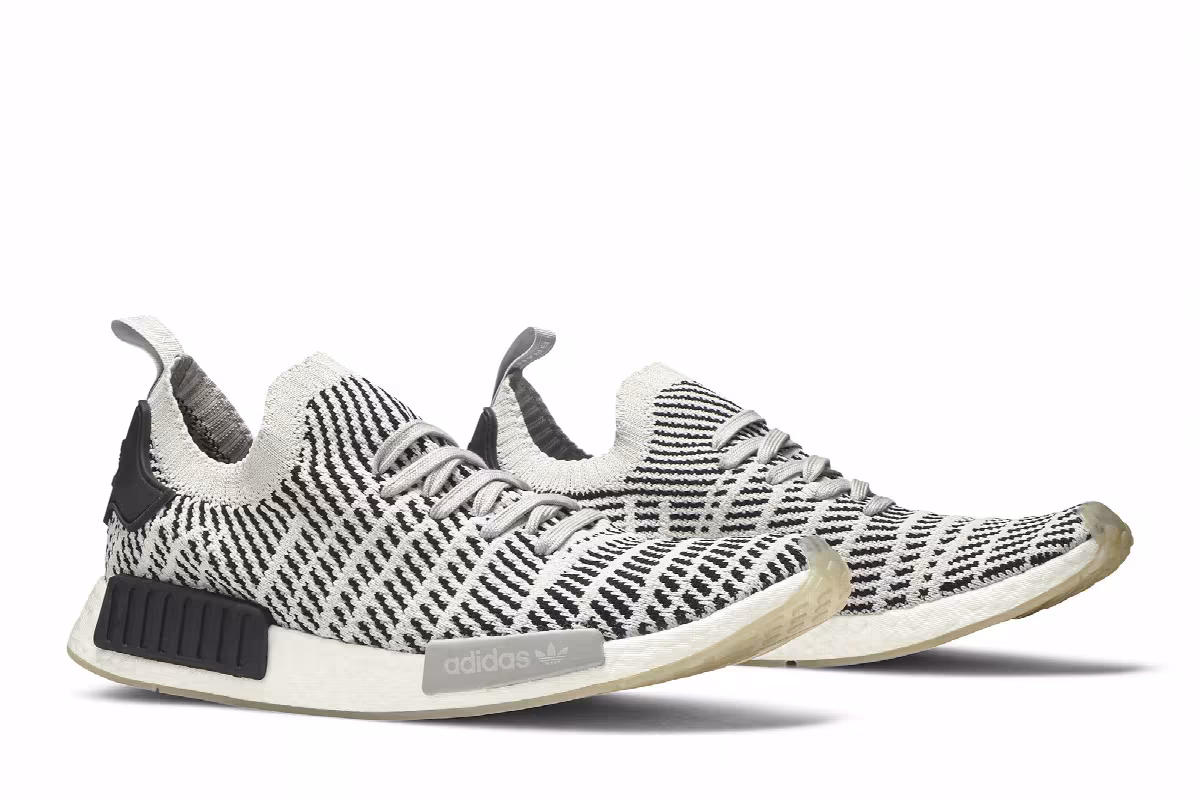 adidas NMD_R1 STLT Primeknit Grey, view 9