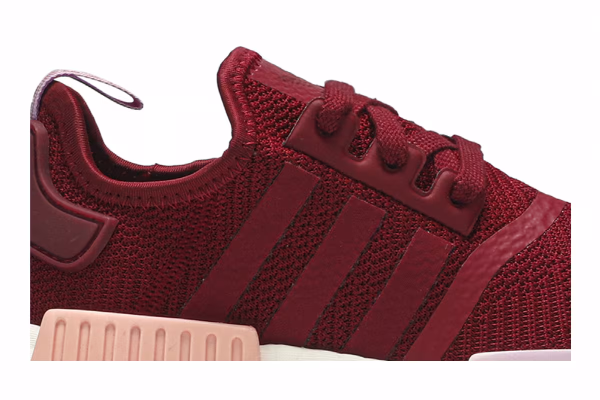 adidas Women's NMD_R1 Collegiate Burgundy, view 3