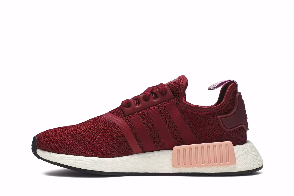 adidas Women's NMD_R1 Collegiate Burgundy, view 4