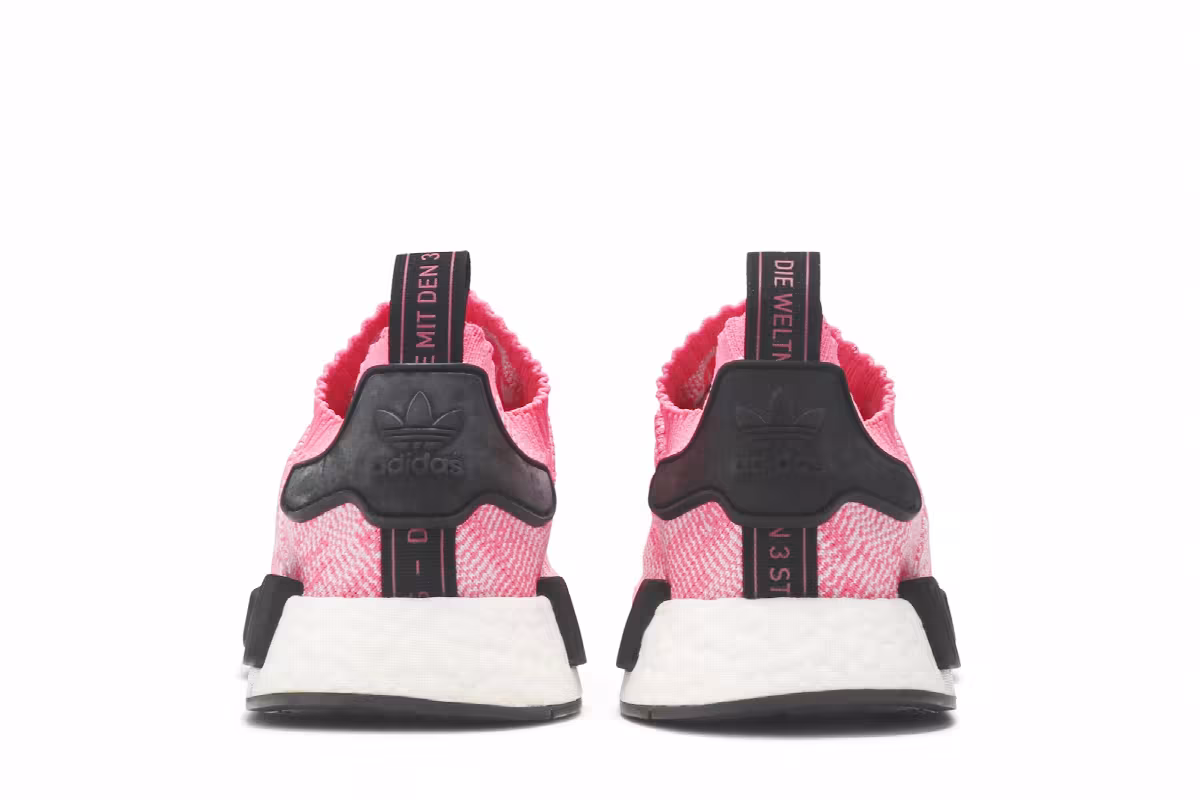 adidas Women's NMD_R1 Primeknit Solar Pink, view 7