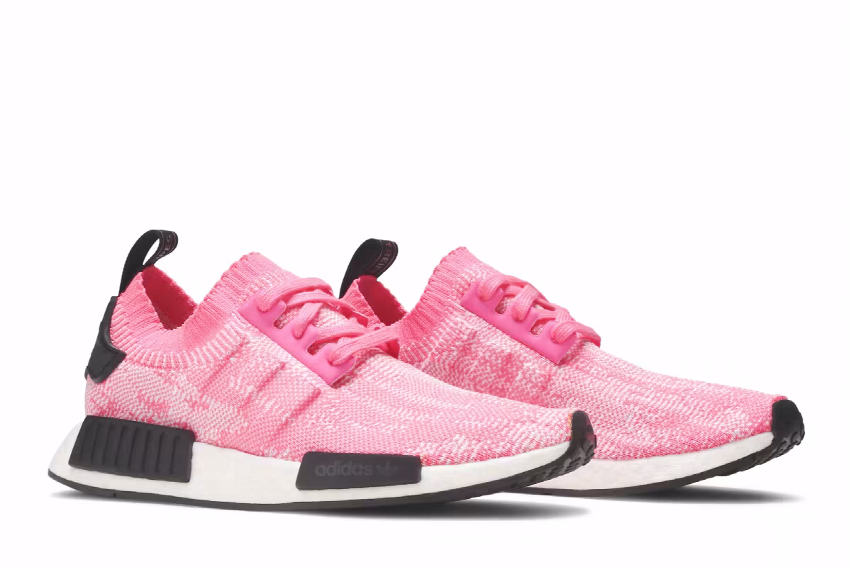 adidas Women's NMD_R1 Primeknit Solar Pink, view 9
