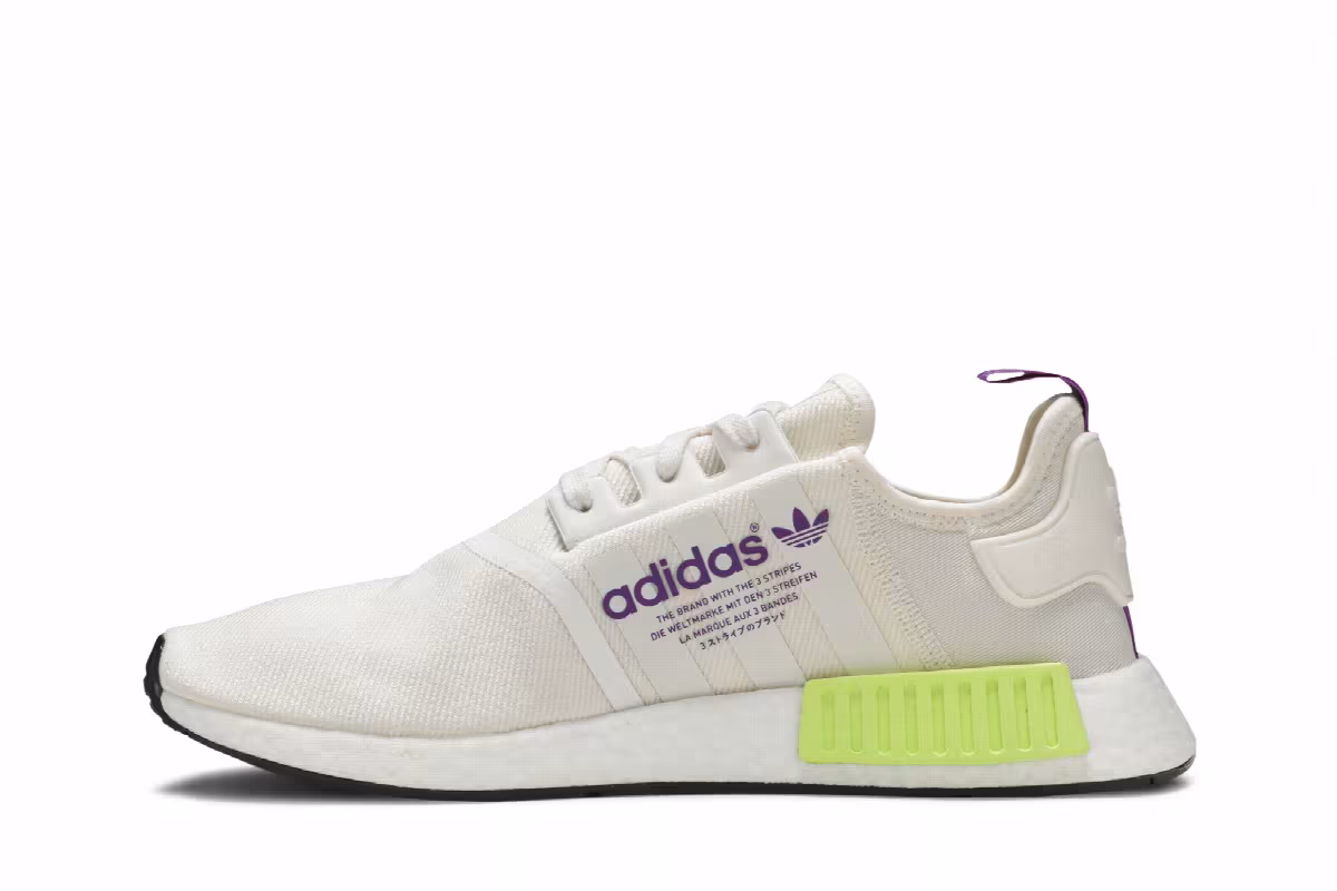 adidas NMD_R1 Semi Solar Yellow, view 4