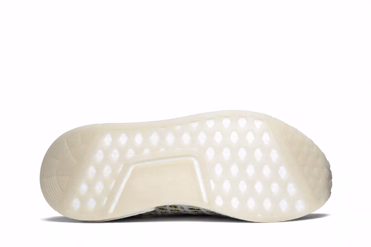 adidas Women's NMD_R1 Primeknit Sem-Solar Yellow, view 5
