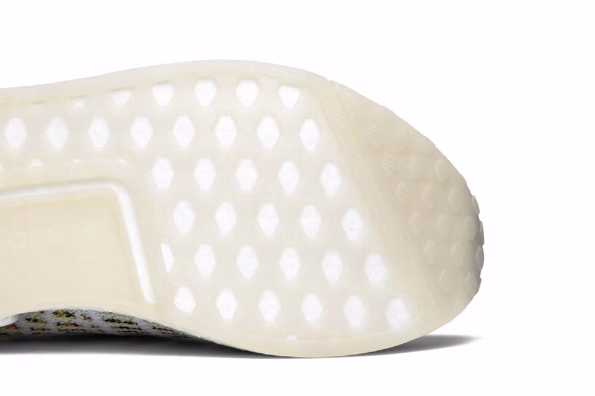 adidas Women's NMD_R1 Primeknit Sem-Solar Yellow, view 6