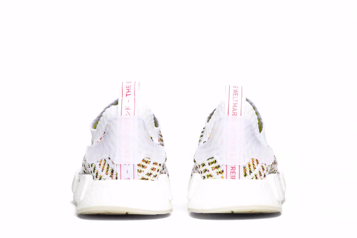 adidas Women's NMD_R1 Primeknit Sem-Solar Yellow, view 7